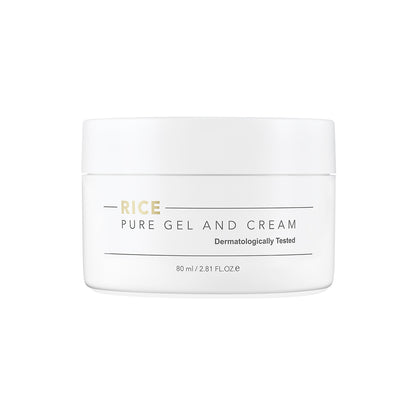 Rice Pure Gel and Cream (80ml)