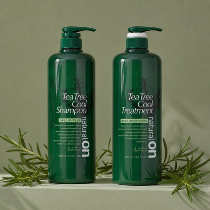 Natural On Tea Tree Cool Shampoo & Treatment Set