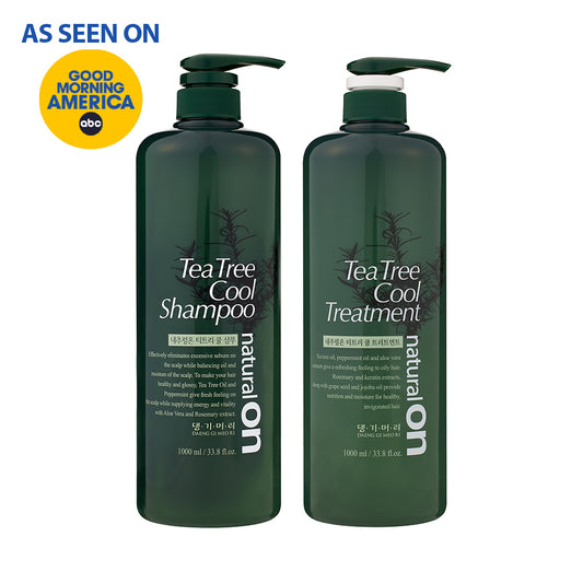 Natural On Tea Tree Cool Shampoo & Treatment Set