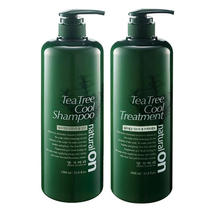 Natural On Tea Tree Cool Shampoo & Treatment Set