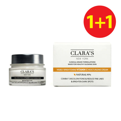 Visibly Brightening Vitamin C Moisturizing Cream (1+1)