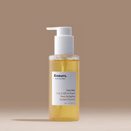 Your Only 2-in-1 Oil-To-Foam Facial Cleanser