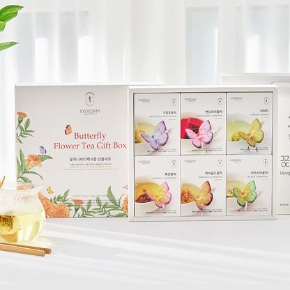 Butterfly Tea Bag Gift Set – Orange