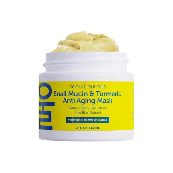 Snail Mucin & Turmeric Anti Aging Mask