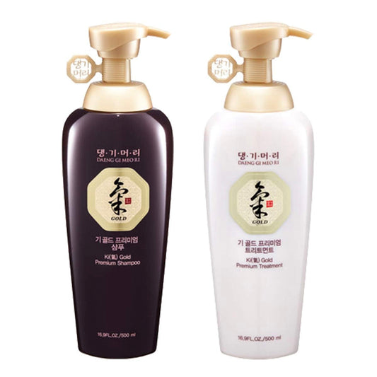 Ki Gold Premium Shampoo & Treatment Set (1000ml)