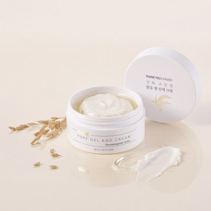 Rice Pure Gel and Cream (80ml)